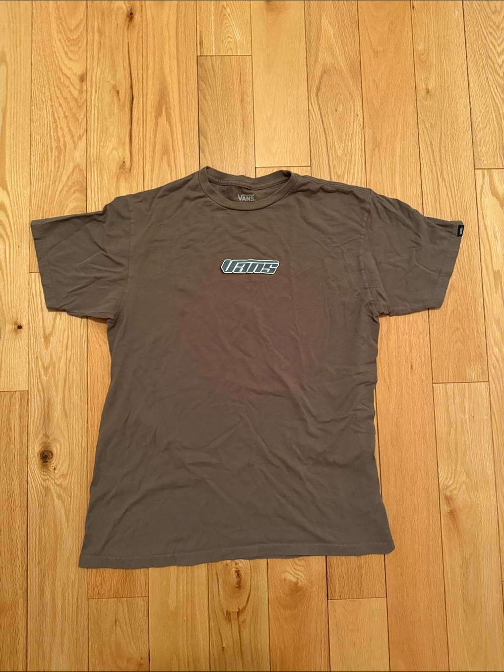 Vans Brown Short-Sleeve Logo Tee